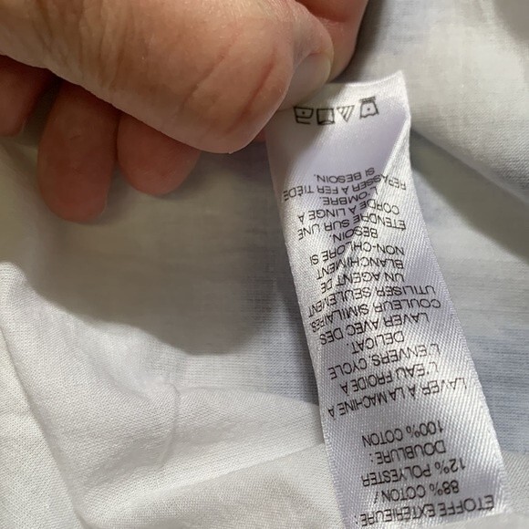 Vineyard Vines Blue White Ikat Tie Dye Print Pleated Short Skirt Size 4 - Picture 7 of 9